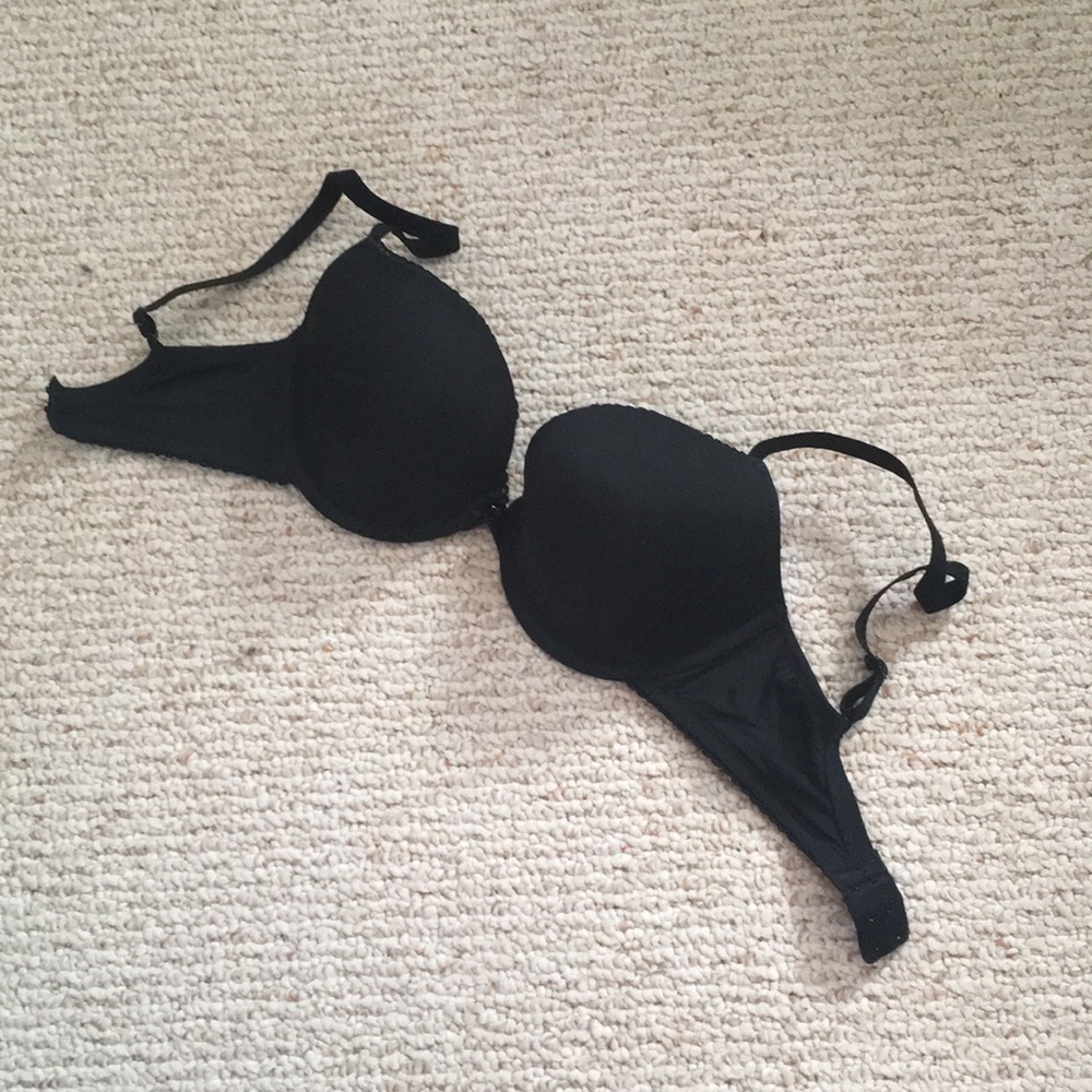 Cleo (by Panache) Black Bra (28F)